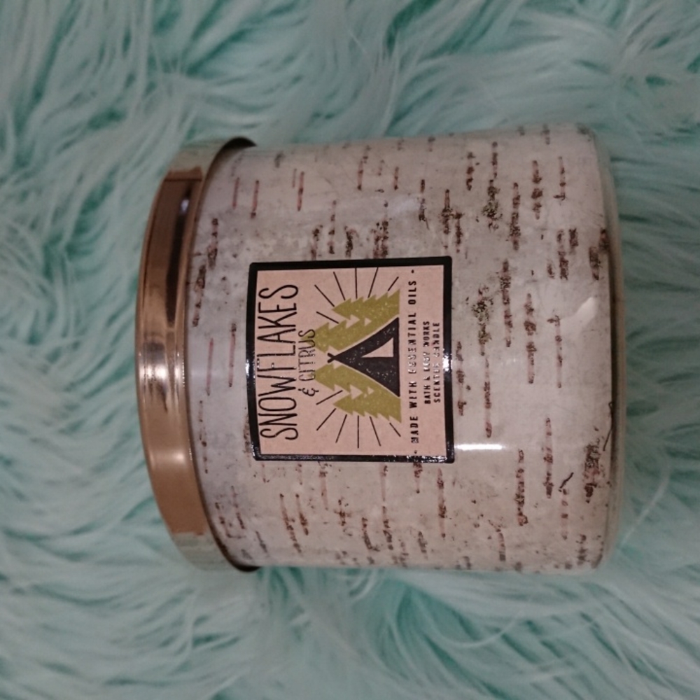 BBW scented candle